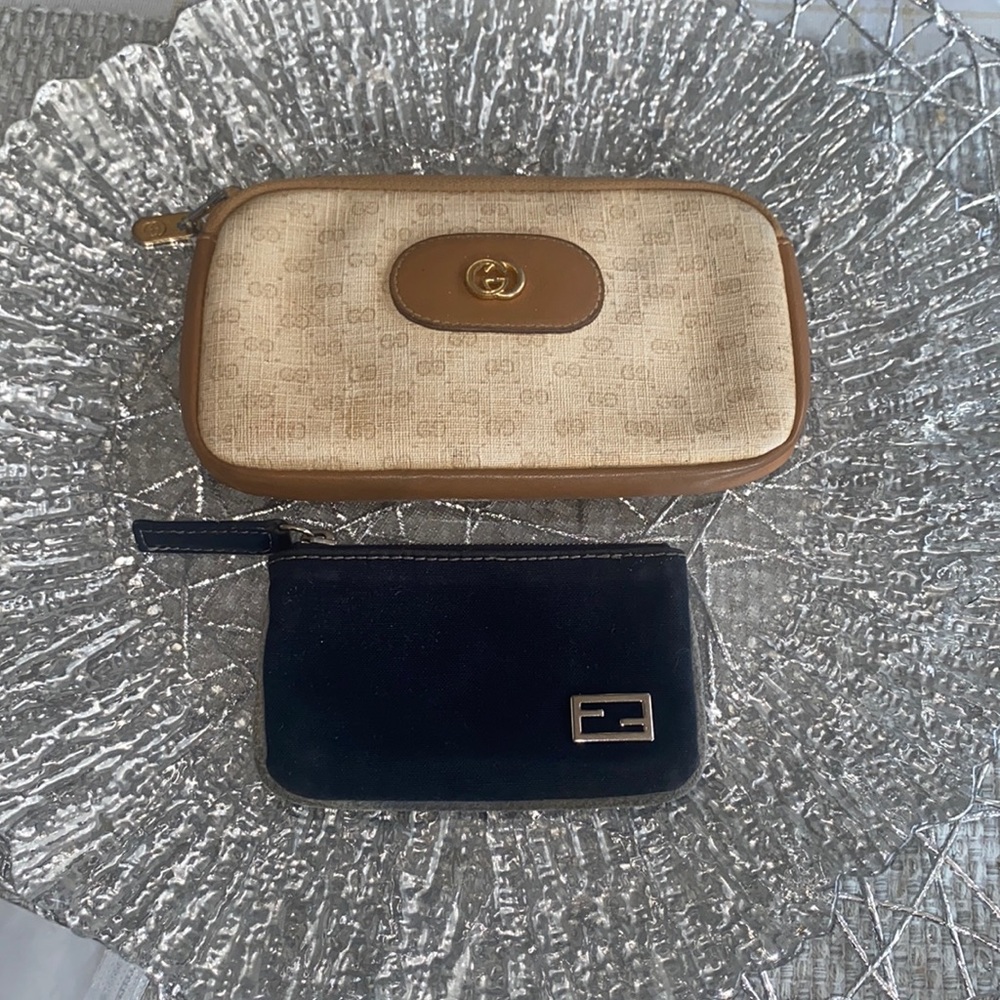 VTG Authentic Gucci & Fendi Coin purse! - Picture 1 of 13